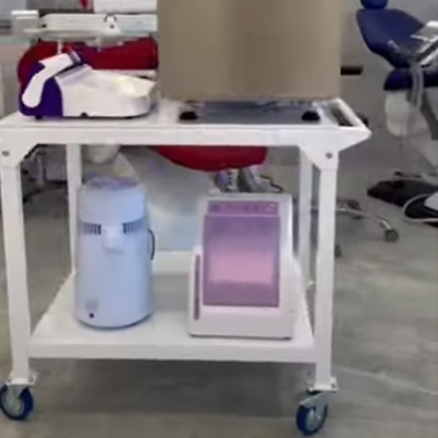 Подкатной стол для стерилизации