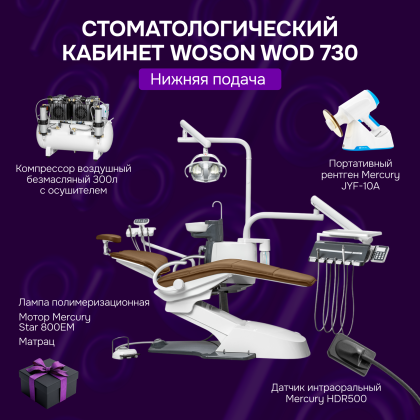 Стоматологический кабинет Woson WOD 730 нижняя подача
