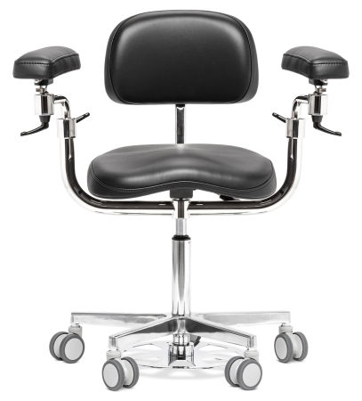 Стул микроскописта Mercury Elite Comfort с обратным газлифтом